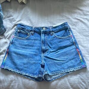 American Eagle Pride Denim Shorts